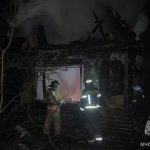 Садовый дом и баня горели в Бердске