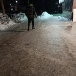 Из-за февральского дождя и гололеда травмируются бердчане