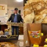 Раненым бойцам в госпиталь из Бердска увезли блины, пироги и соления