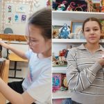 Воспитанницы клуба «Прогресс» в Бердске сшили мамам в подарок косметички