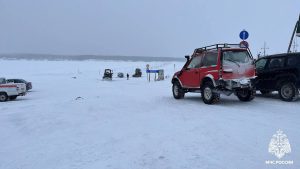 В регионе запретили выезд на лед на транспортных средствах