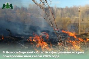 В регионе установили пожароопасный сезон