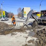 Начат ремонт канализационный коллектор на улице Свердлова в Бердске