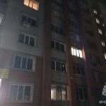 Из-за случайного окурка в многоэтажке Бердска загорелась лоджия
