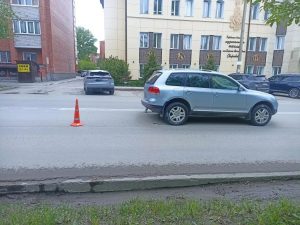Юный мотоциклист попал в аварию в Бердске