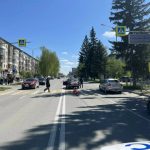 Ребёнка сбил на зебре автомобиль в Бердске