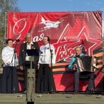 Агитбригада «Весна победы!» в Бердске выступает на площадках города