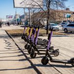 В Новосибирске нанесут специальную разметку для парковки электросамокатов