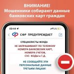 СФР предостерегает жителей региона от мошенников