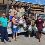 Бердчане отправили землякам на фронт очередной груз со стройматериалами