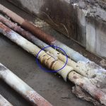 Начали менять участок магистралей на улице Островского в Бердске
