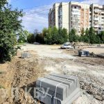 Восстанавливают покрытие на перекрёстке улиц Горького и Пушкина в Бердске
