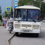 Автобусы в Бердске выходят утром на маршруты с полными баками
