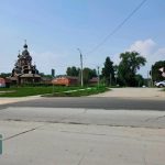 Уложили асфальт на участке дороги после ремонта труб в Бердске