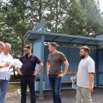 Досрочно установили павильоны на остановке «Ортос» в Бердске