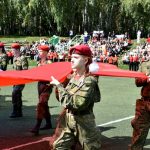 Грандиозная акция в честь российского триколора прошла в «Юбилейном» под Бердском