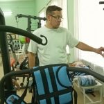 Роботизированный имитатор шага появился в пансионате имени Калинина в Бердске