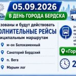 Дополнительные автобусы доставят домой бердчан после празднования Дня города