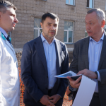 Сегодня Бердск посетил губернатор Андрей Травников