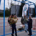 В День города бердчане посвятили выставку столетию парашютиста Андреева