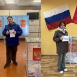 Молодых избирателей приветствуют на избирательных участках в Бердске