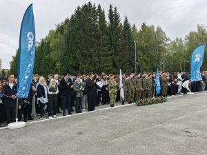 День знаний для Бердского политехнического колледжа прошел на Мемориале Славы