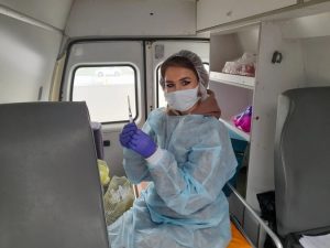 Порядка двухсот бердчан поставили прививку от гриппа в субботу