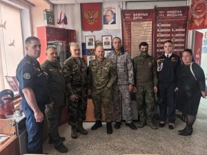 Спецназовцы побывали на экскурсии в музее имени Героя России Олега Куянова в Бердске