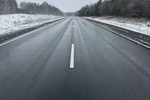 Почти 15 километров Ленинск-Кузнецкой трассы отремонтировали в 2026 году по нацпроекту